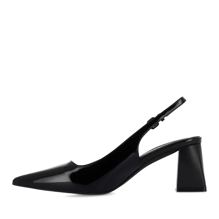 Fashionable Flats Shoes YARRA - BLACK PATENT LEATHER