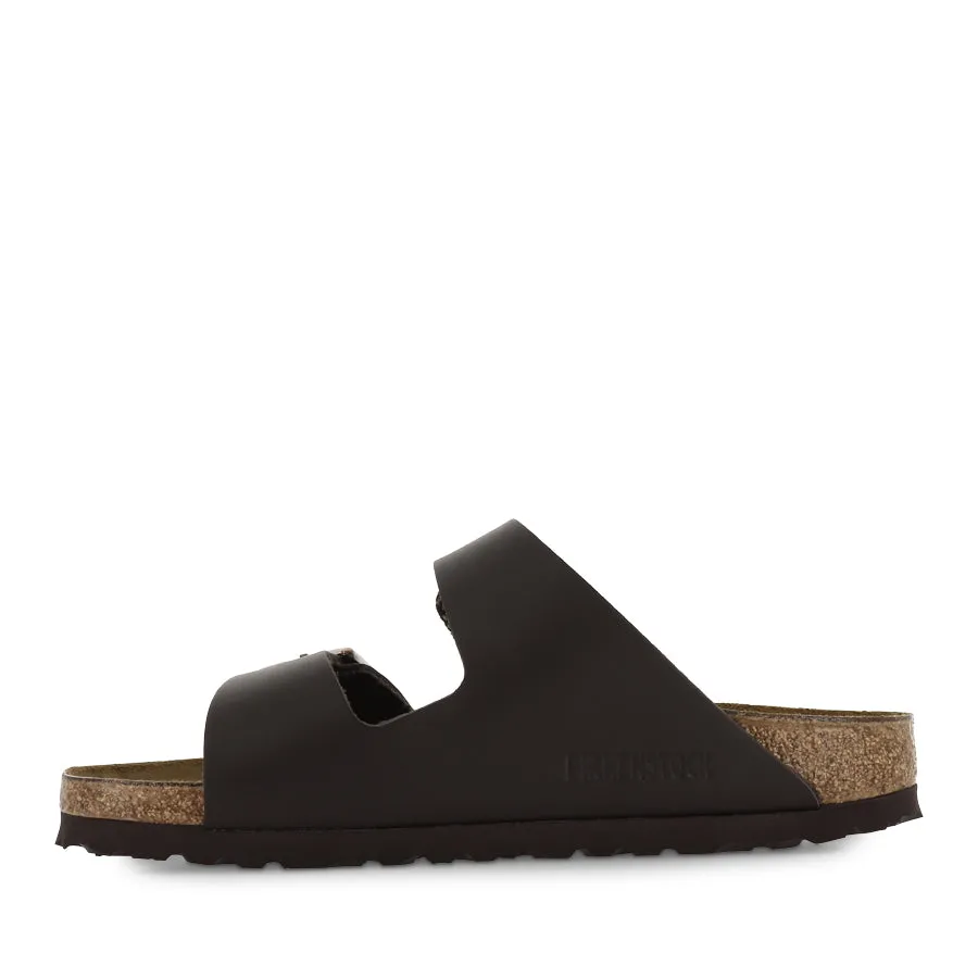 Multi Shade Cool Sandals ARIZONA NARROW - DARK BROWN