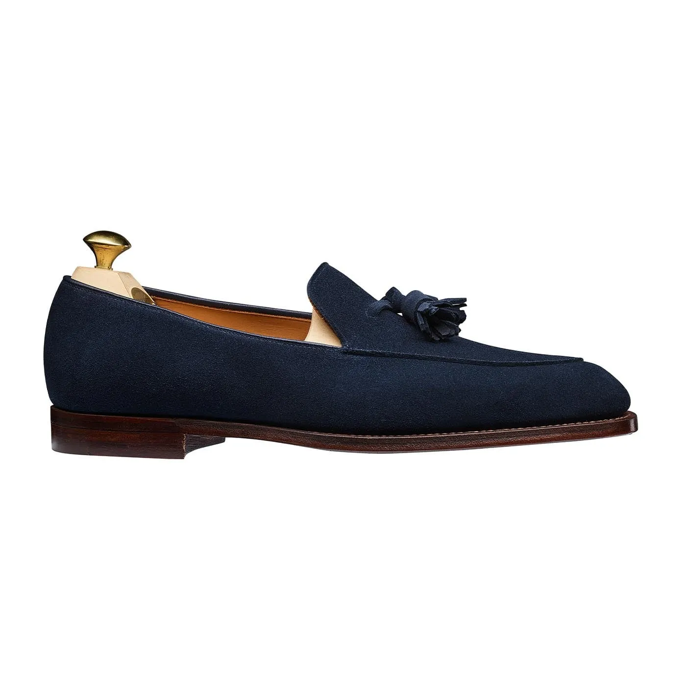 Antibes Ocean Calf Suede Low   Heel Patina Effect