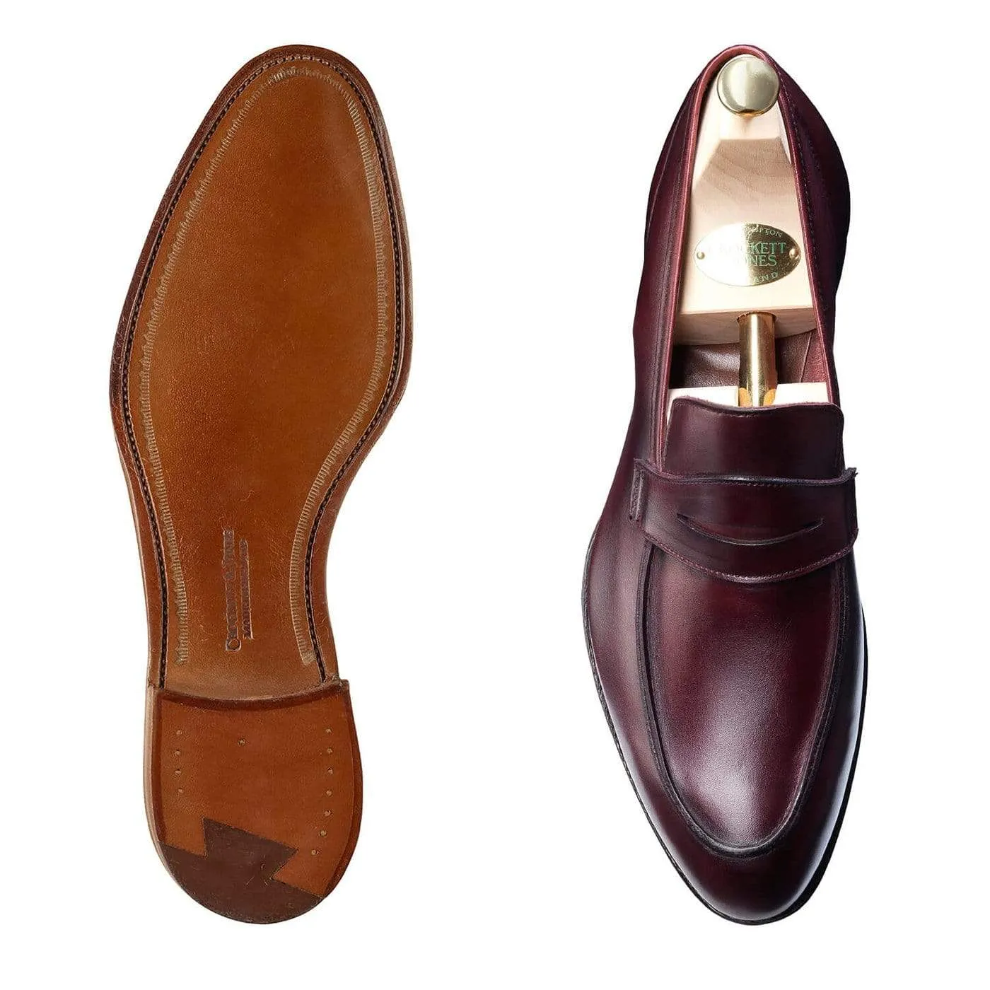 Lucy Burgundy Burnished Calf Pure Dash