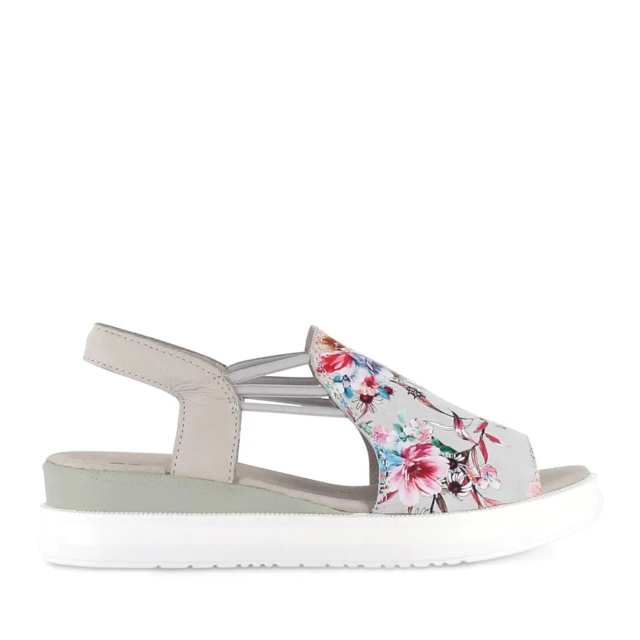 Soft Cushioning Slide On MIRKY - VAPOR/BOTANIC LEATHER