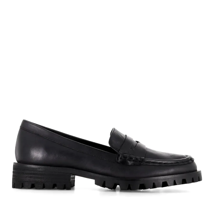 Short Path Comfort Fit MORELAND - BLACK BLACK LEATHER