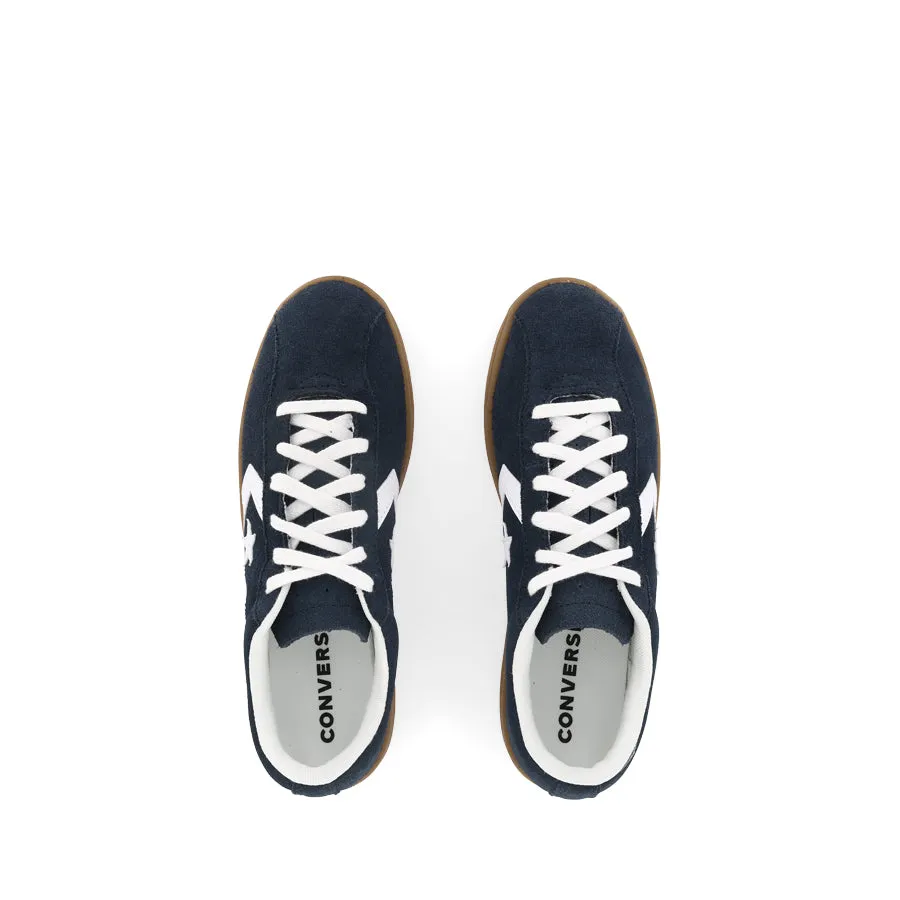 CLASSIC TRAINER SUEDE LOW - NAVY/WHITE/GUM Noise reduction Anti Slip Feature