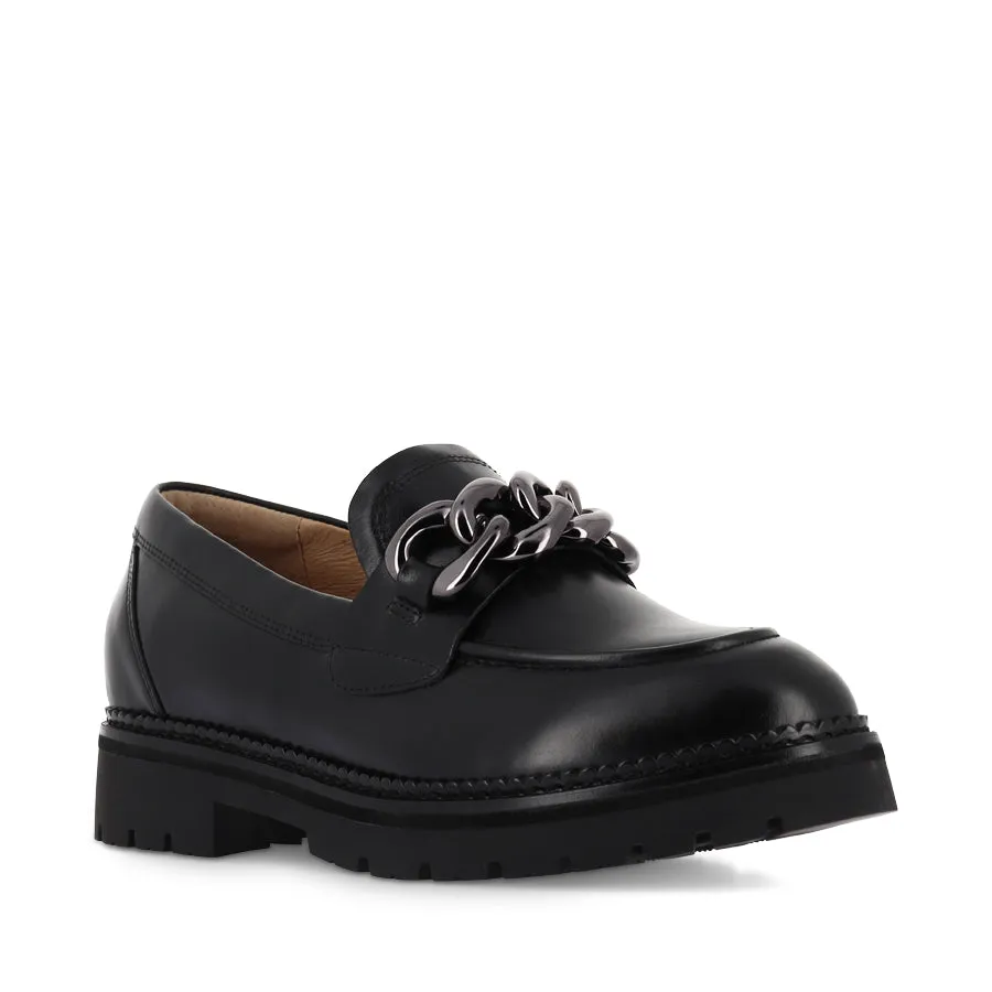 Strong Step SAINT - BLACK LEATHER