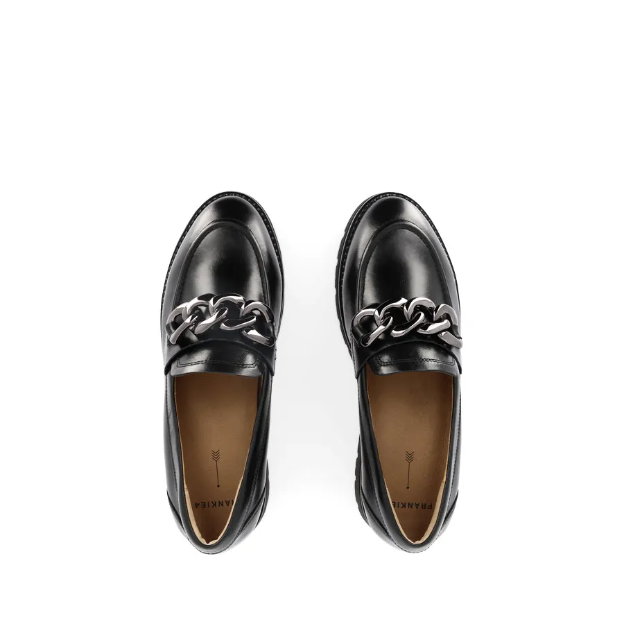 Street Guard SAINT - BLACK LEATHER