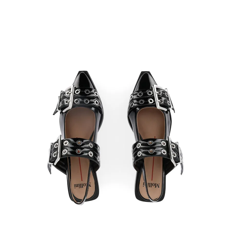 LARRA - BLACK PATENT Fund Mood