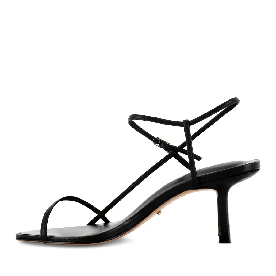 Cozy Feel Footwear CAPRICE - BLACK LEATHER