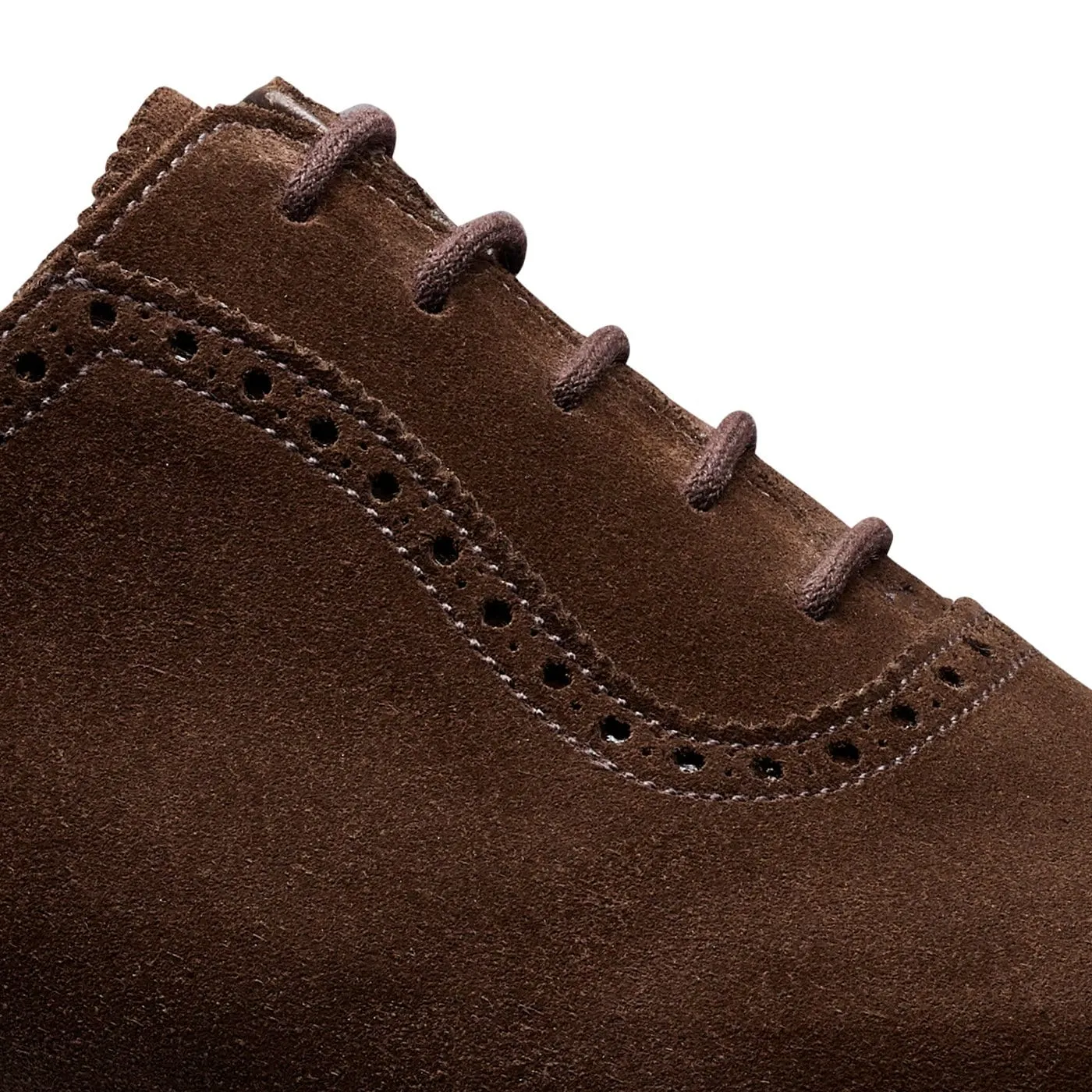 Westbourne Dark Brown Calf Suede Men Oxfords Comfortable All Day