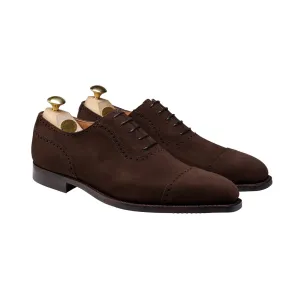 Versatile Look Westbourne Dark Brown Calf Suede