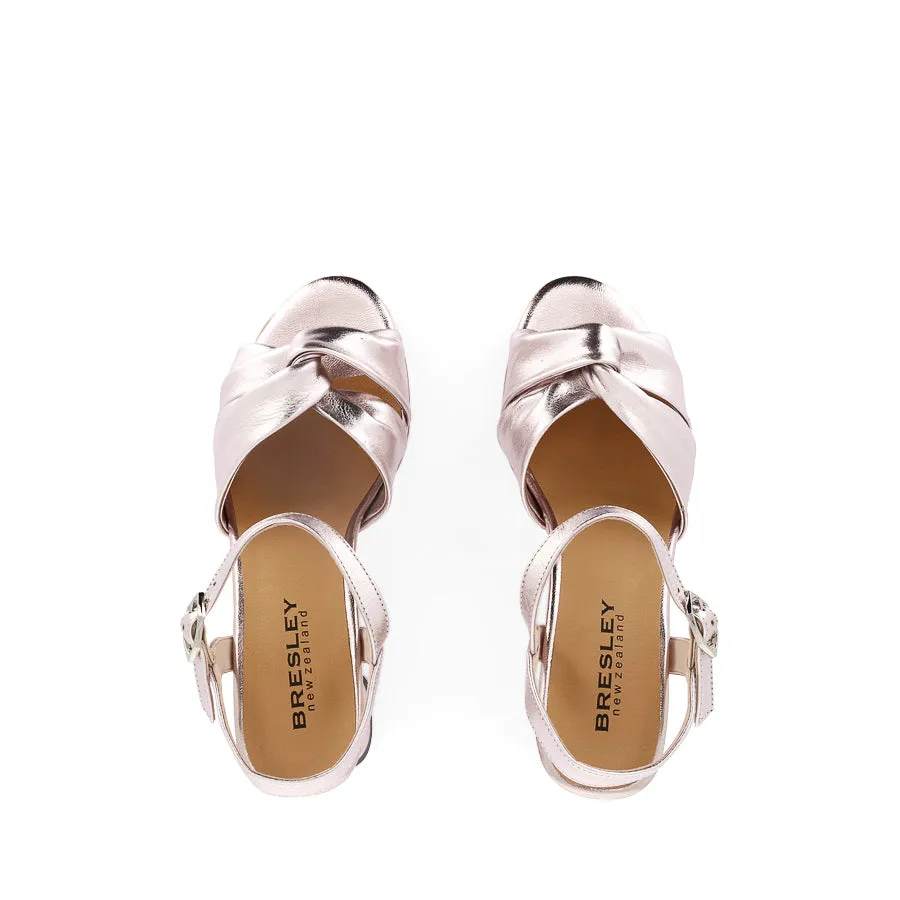 Chill Day Art Fair BRONDON - ROSE METALLIC LEATHER