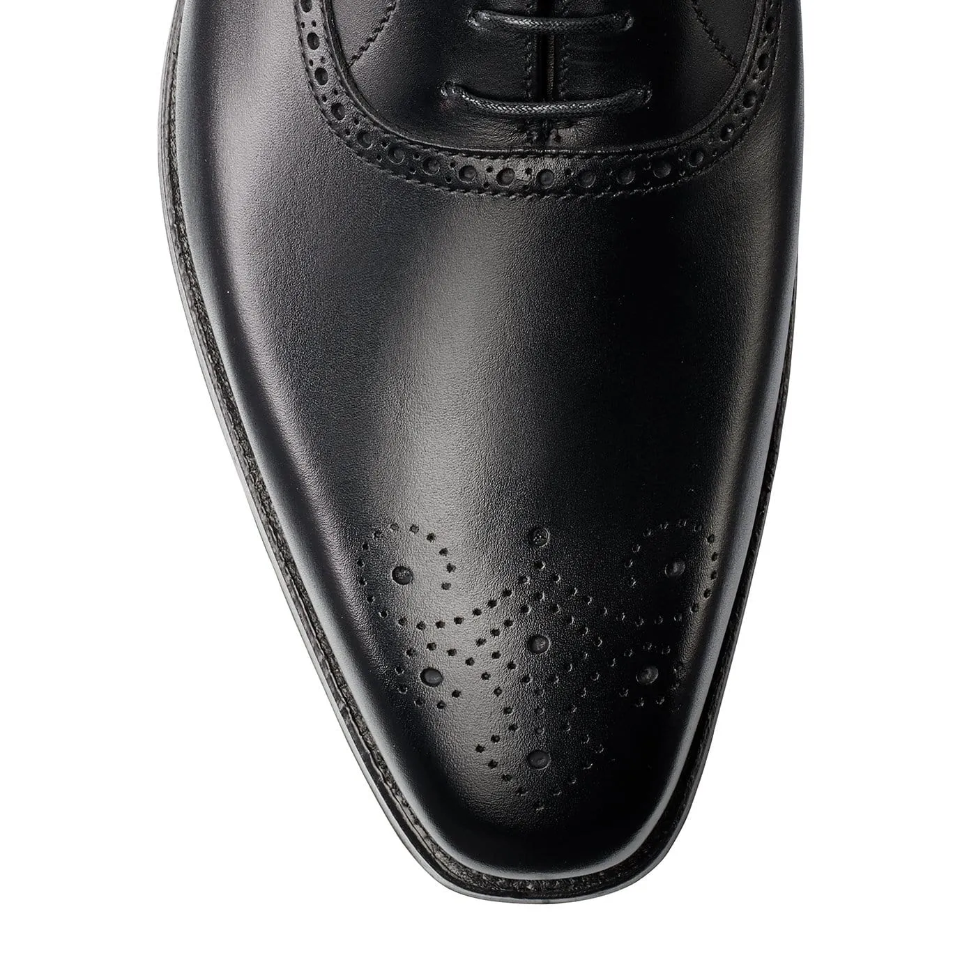 Edgware Black Calf Smart Casual Leather Flex