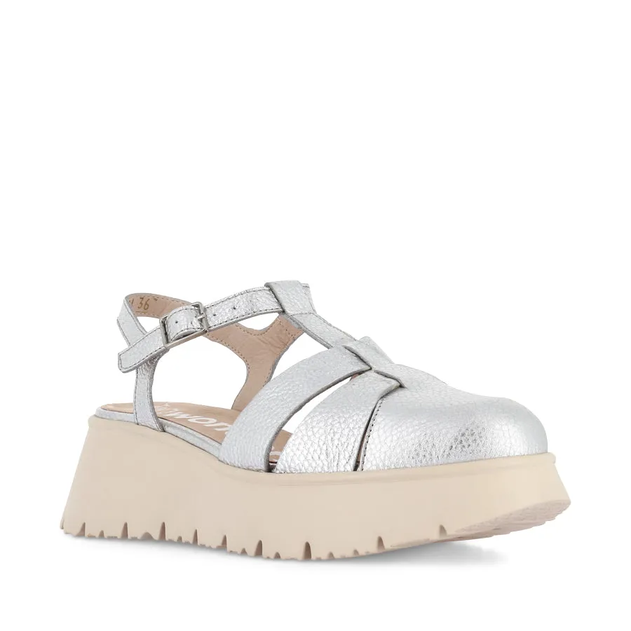 White Clean CLEO C-7304 - SILVER LEATHER