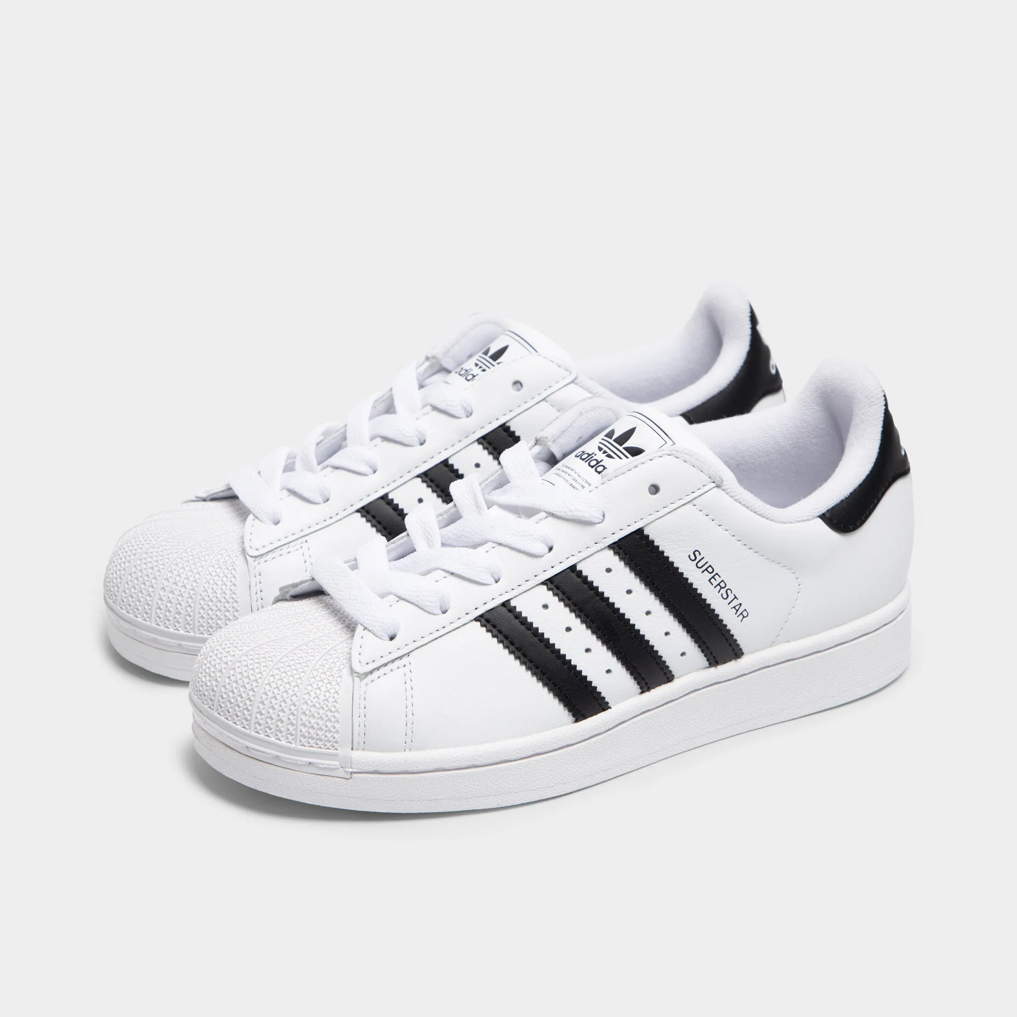 Textured Insole adidas Women's Superstar II Footwear White / Core Black
