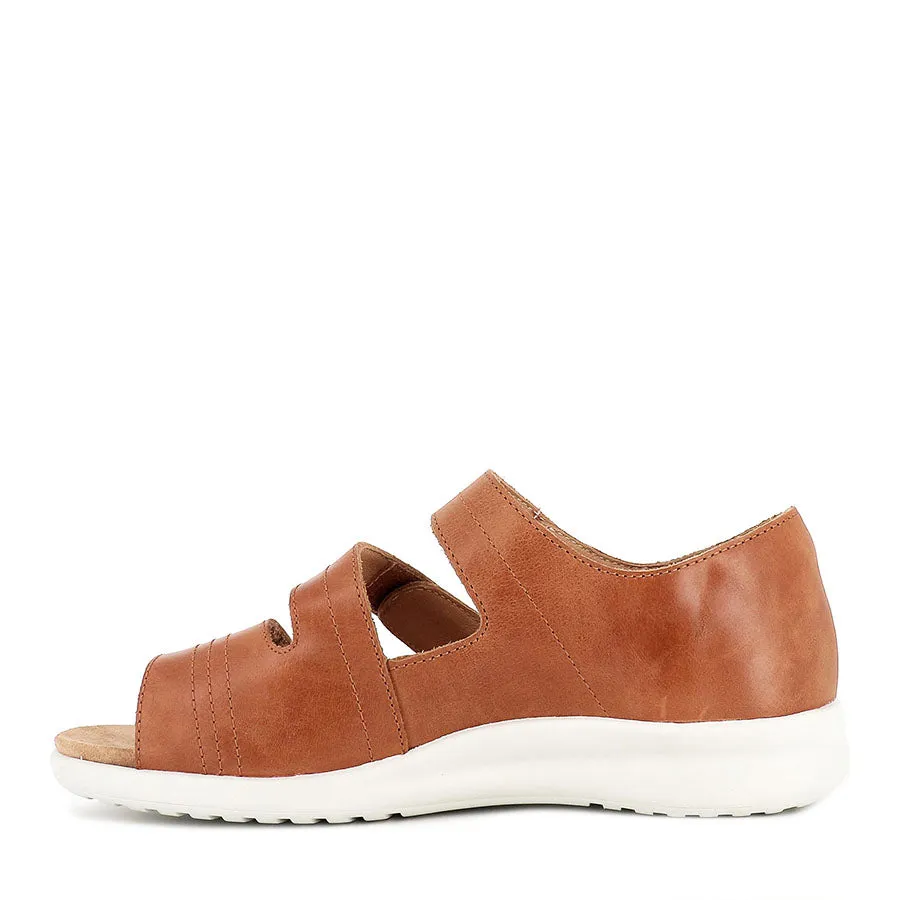 BARDOT XW - TAN WHITE LEATHER All Season