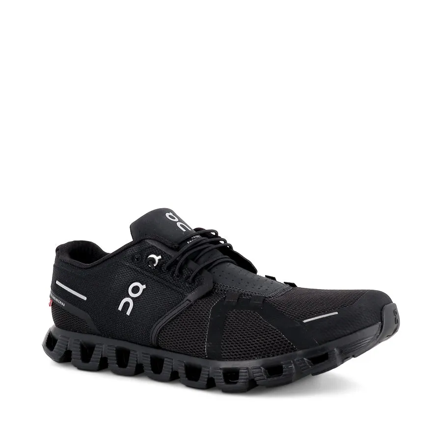 medium fit low - profile sole CLOUD 5 (M) - BLACK/BLACK