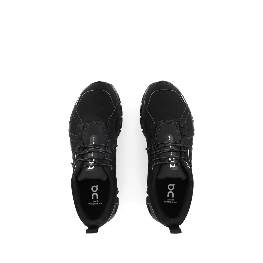durable waterproof shoes CLOUD 6 WATERPROOF (W) - BLACK/BLACK