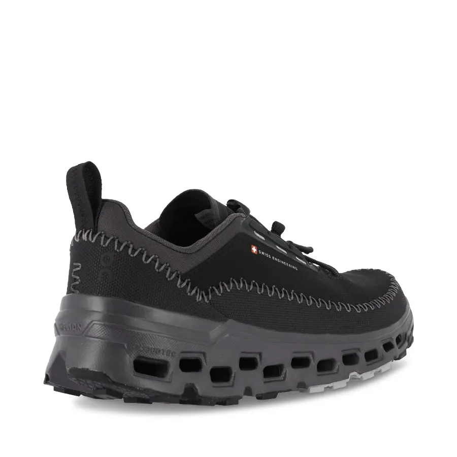 CLOUDAWAY 2 (W) - BLACK/ECLIPSE Lace   Up Design weekend running option