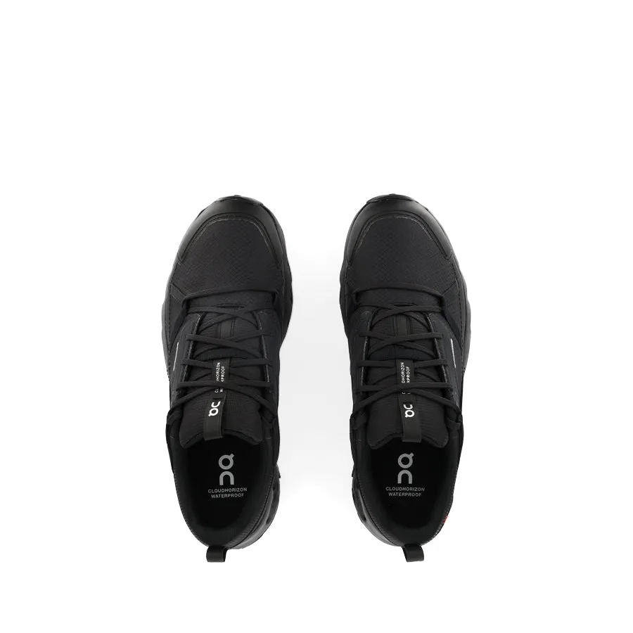CLOUDHORIZON WP (M) - BLACK/BLACK Ethylene Vinyl Acetate Abrasion Resistant Toe Caps