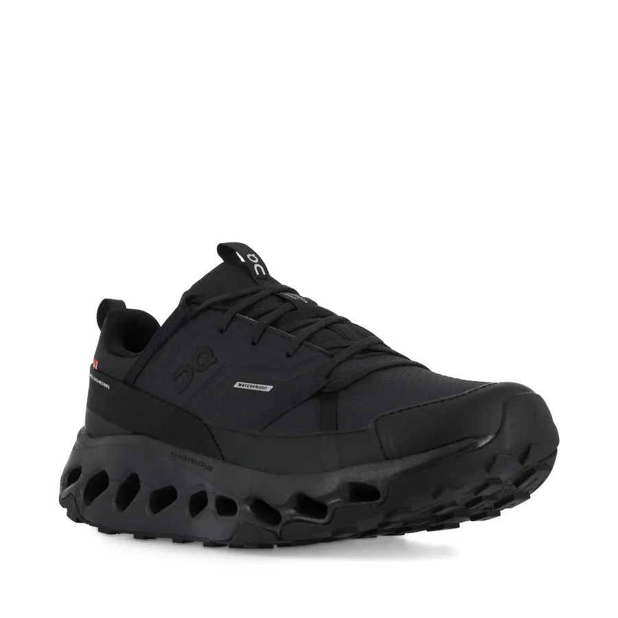 CLOUDHORIZON WP (M) - BLACK/BLACK Air Cushioned Heel