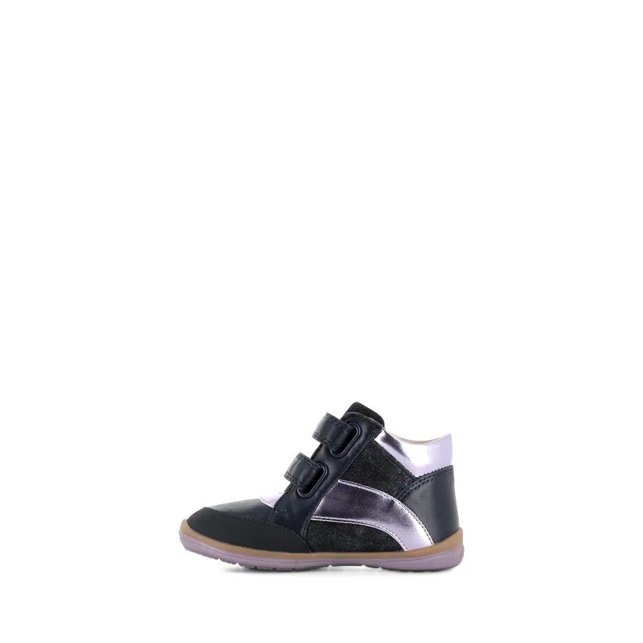 Rough Ready Outdoor Hiking MEAVE - NAVY/LAVENDER LEATHER