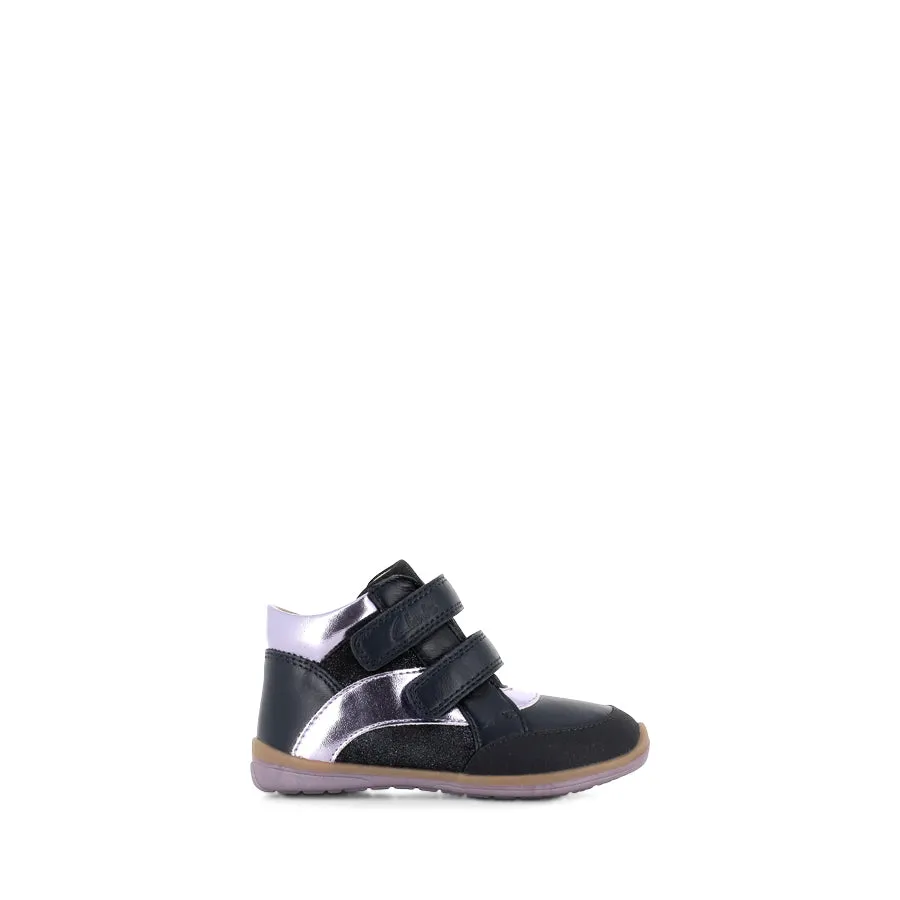 MEAVE - NAVY/LAVENDER LEATHER outdoor chill Everyday Pair