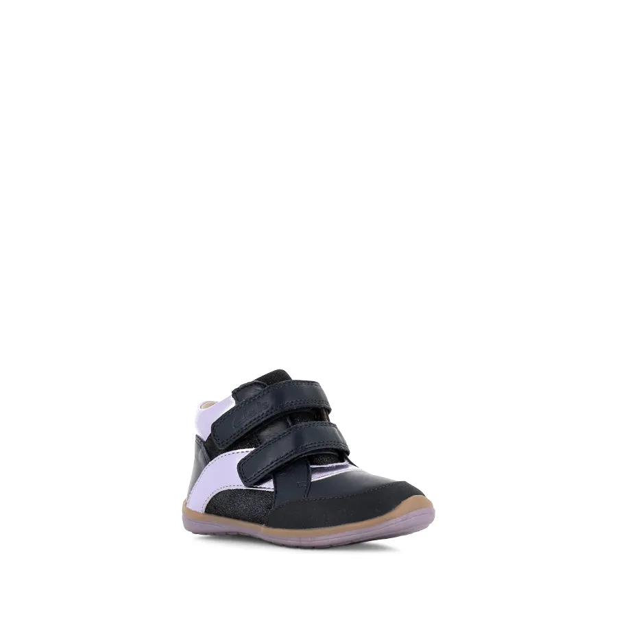 Daily Movement Mesh MEAVE - NAVY/LAVENDER LEATHER