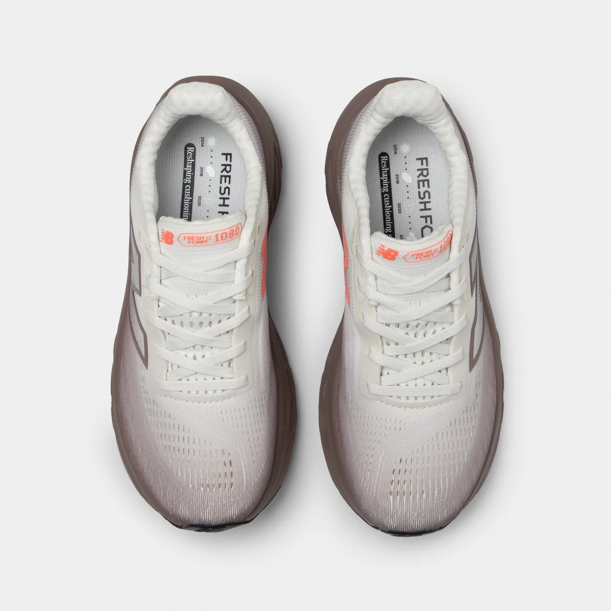 New Balance Women's Fresh Foam X 1080v14 Earth Shadow / Reflection Breathable Upper Shock Design