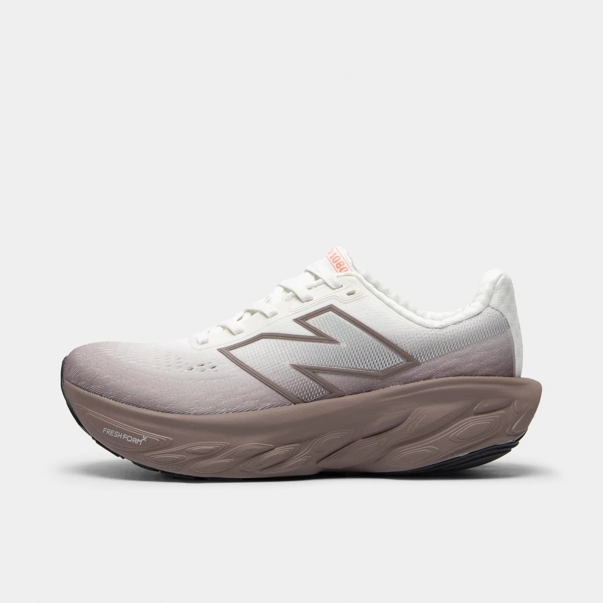 Unique Design Breathable Tongue Construction New Balance Women's Fresh Foam X 1080v14 Earth Shadow / Reflection