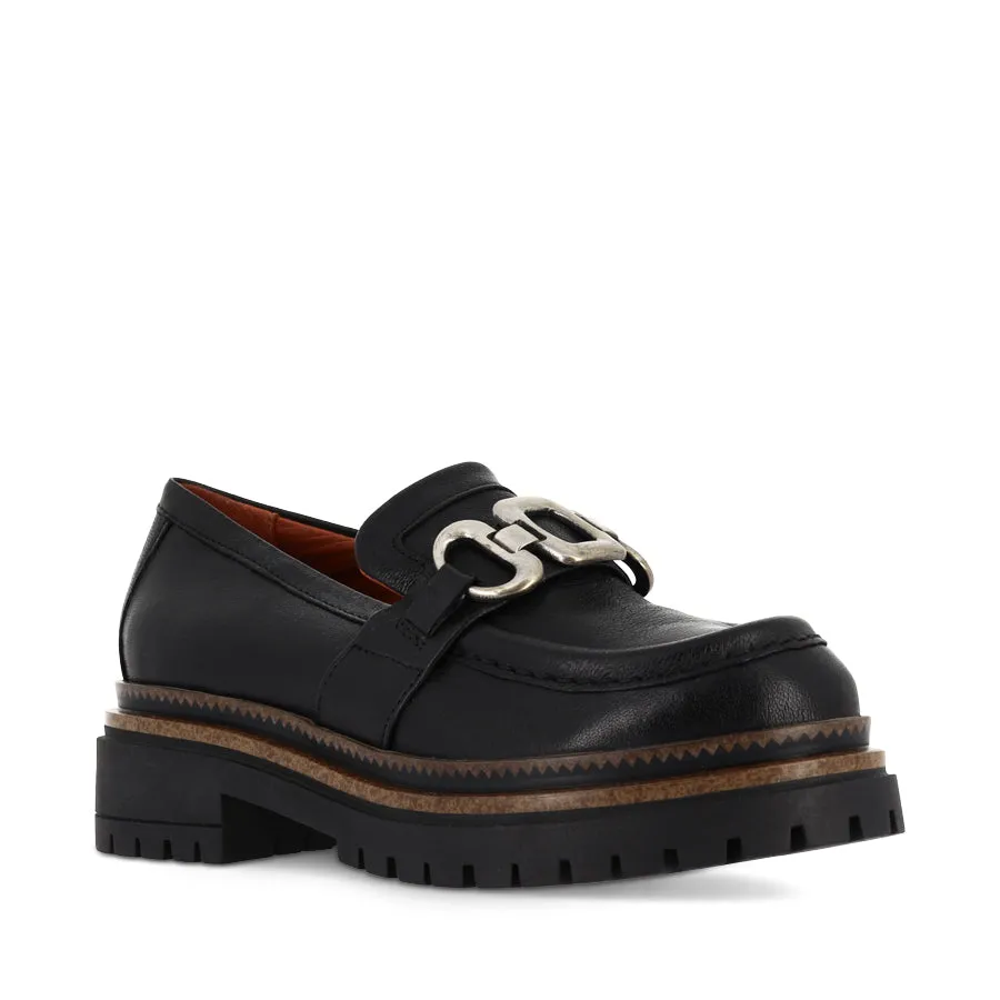 Walk Smooth TRINA - BLACK LEATHER