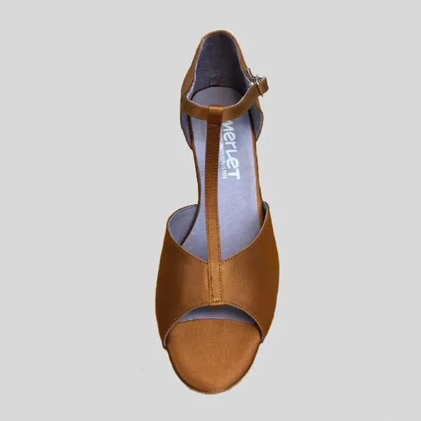 Cushioned heel Grab Now MERLET SALAMA BALLROOM SHOE