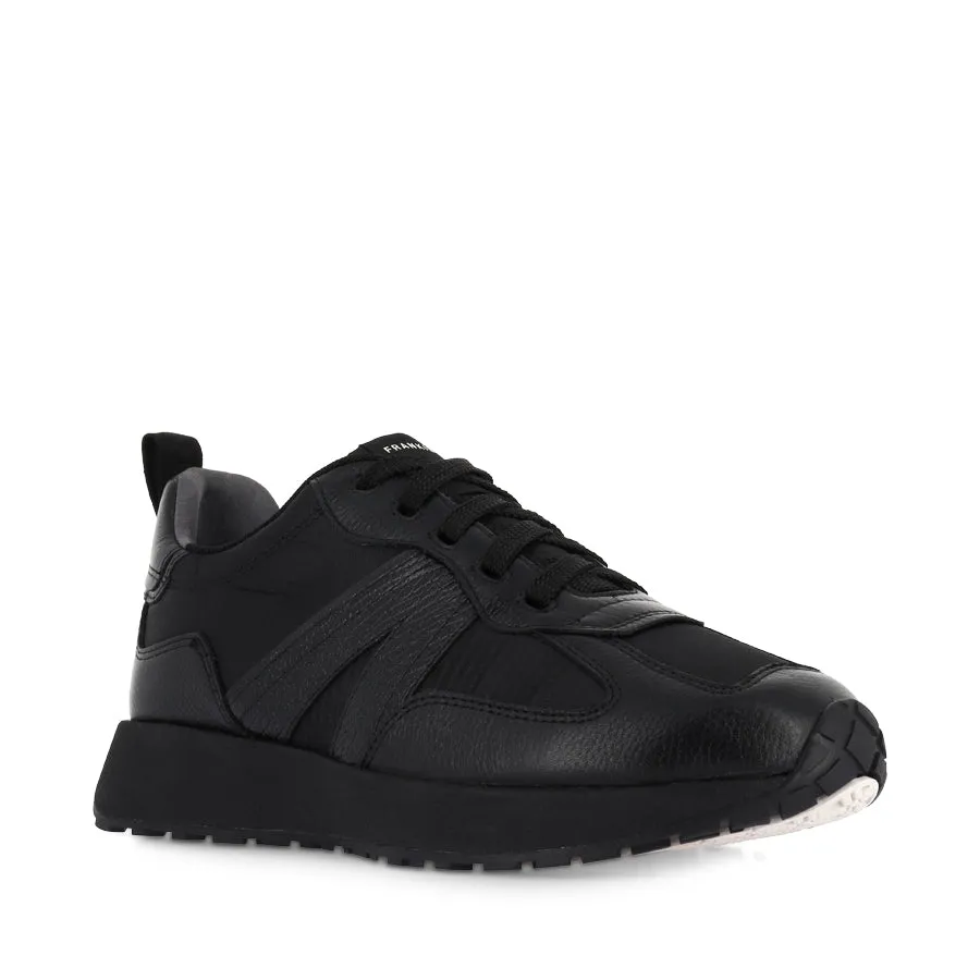 Power Stride AXEL II - BLACK/BLACK LEATHER