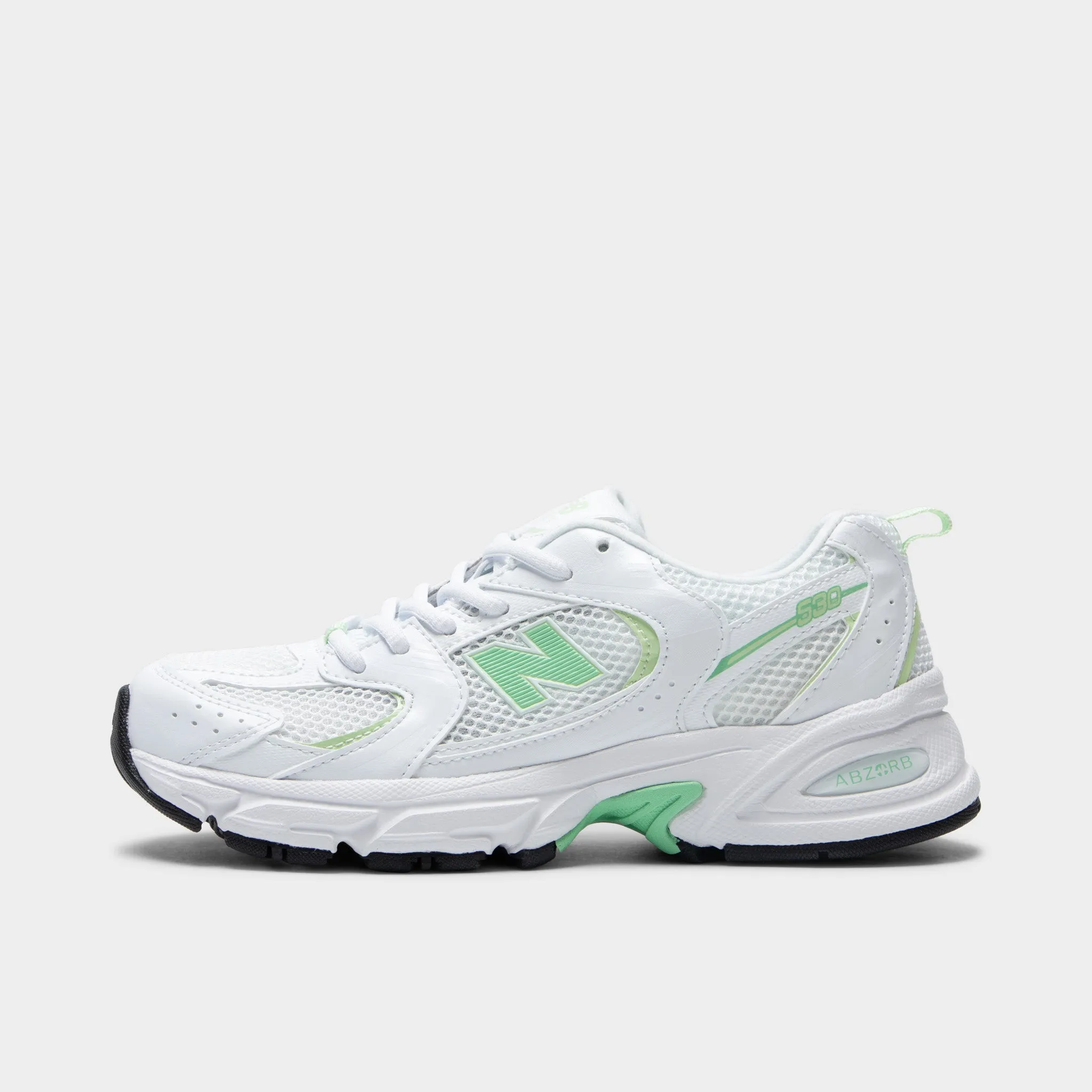 New Balance Juniors' 530 White / Melon Water Ultra Bounce Foam Core Heat Retention
