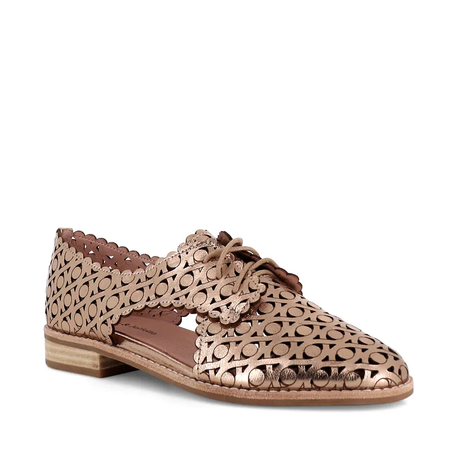 Soft Safe Flexible Walk ALBERTOS - ROSE GOLD LEATHER