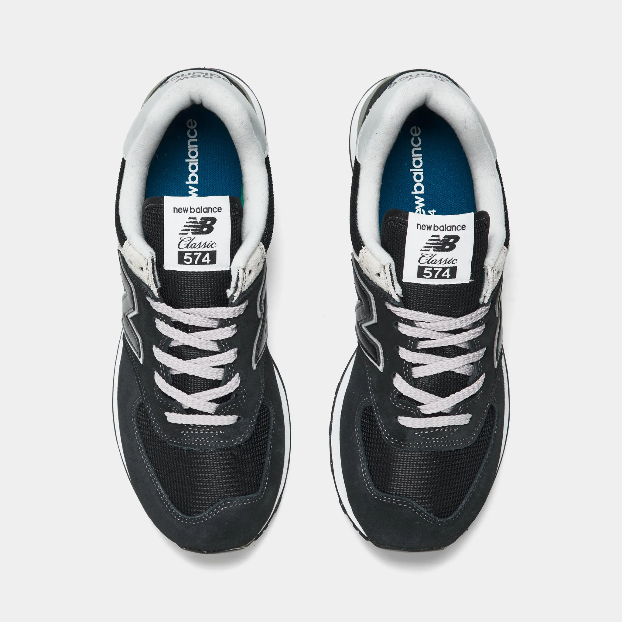 quality - level Breathable mesh New Balance Women's WL574EVB Black / White