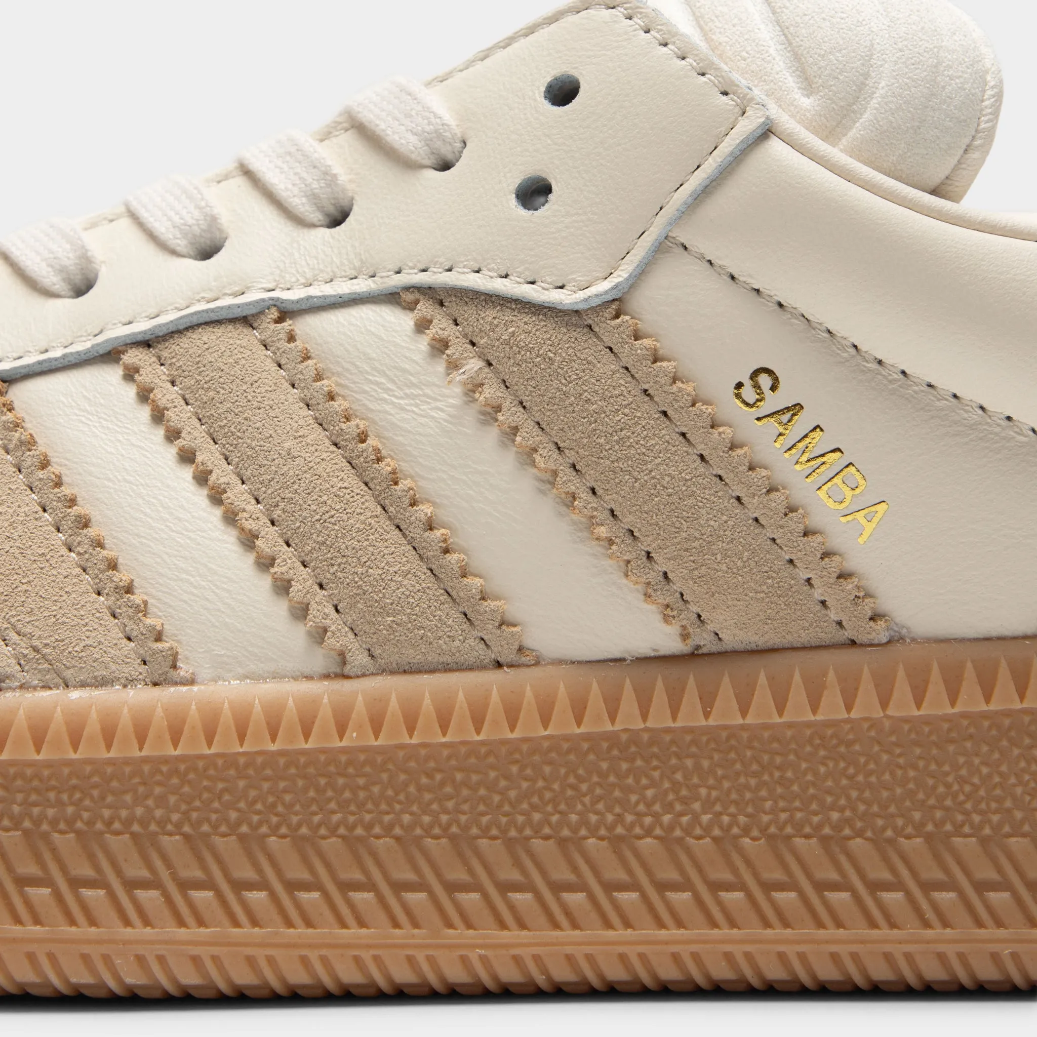 Shock Absorbent Work Out adidas Samba XLG Wonder White / Magic Beige - White