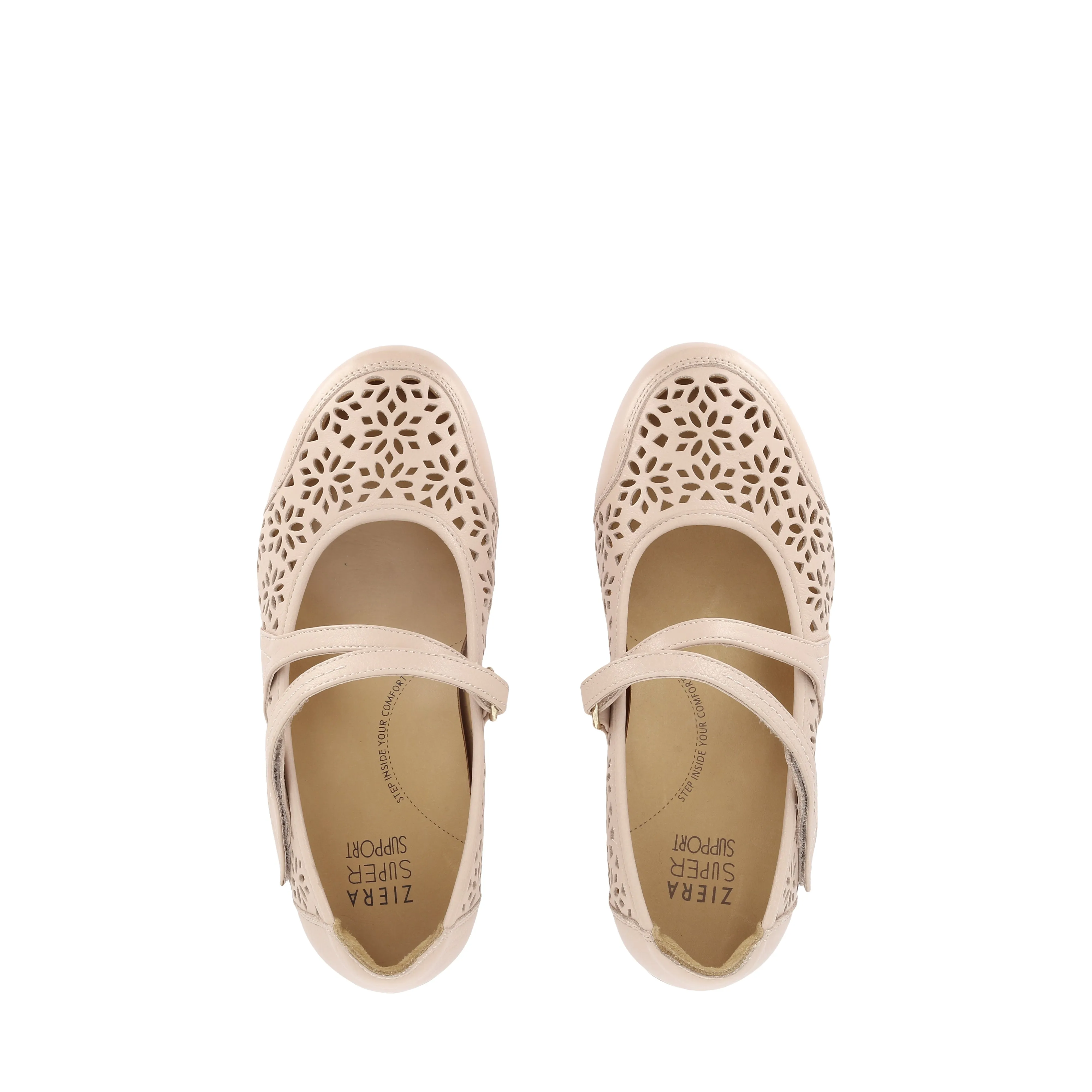 Soft Leather Shoes XODDIE W - ROSE LEATHER
