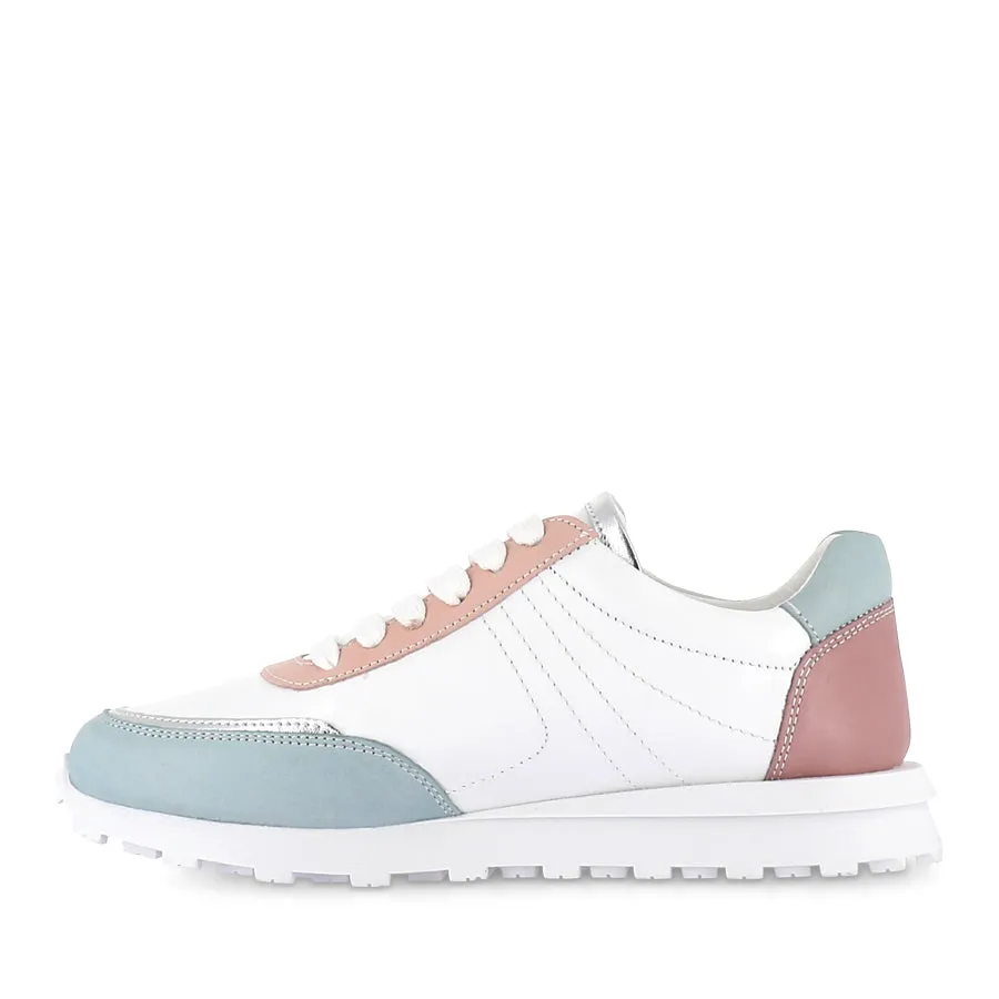 MUNICH - PASTEL MULTI LEATHER Seamless Toe Box Multi Outfit