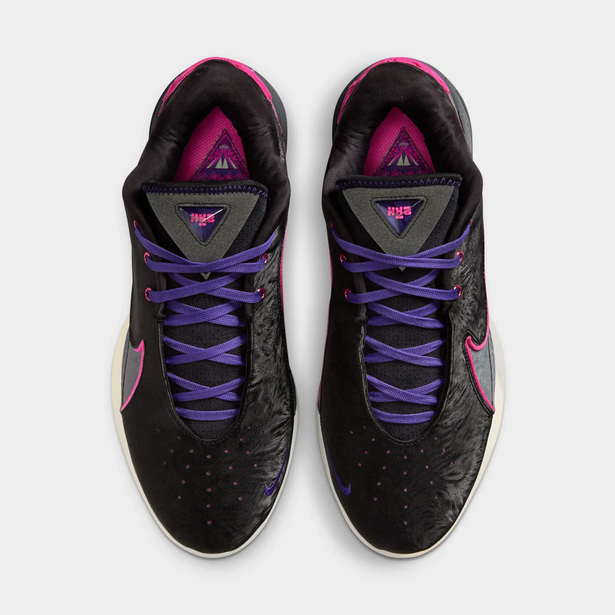 Carbon Fiber Stabilizer Nike LeBron XXII Black / Laser Fuchsia - Dark Grey
