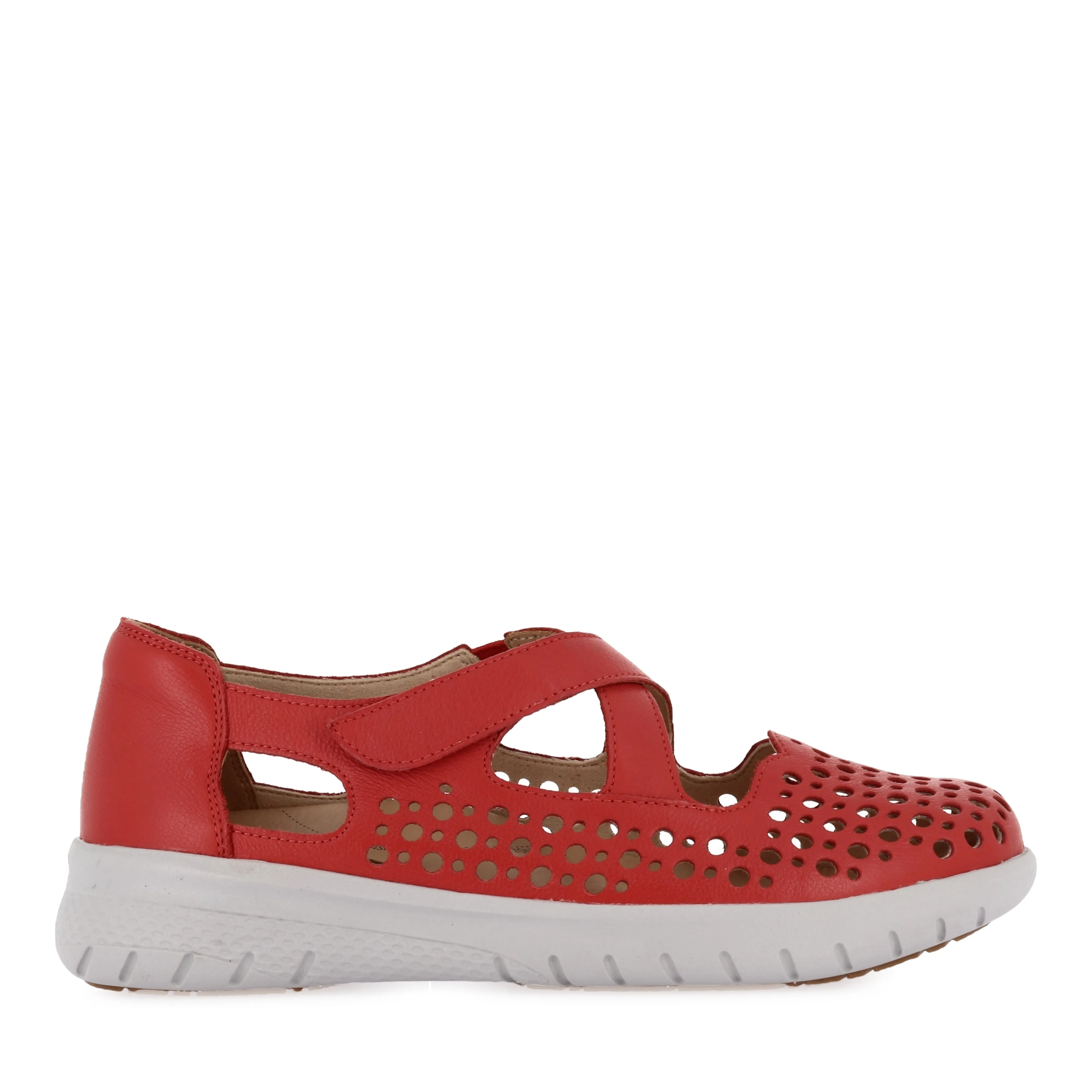 Field Step fitness shoes SACHET XF - RED LEATHER