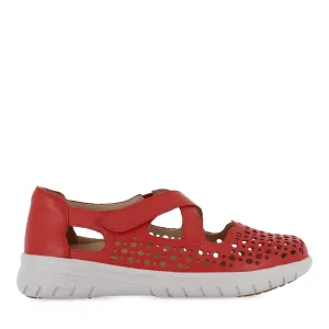 Field Step fitness shoes SACHET XF - RED LEATHER