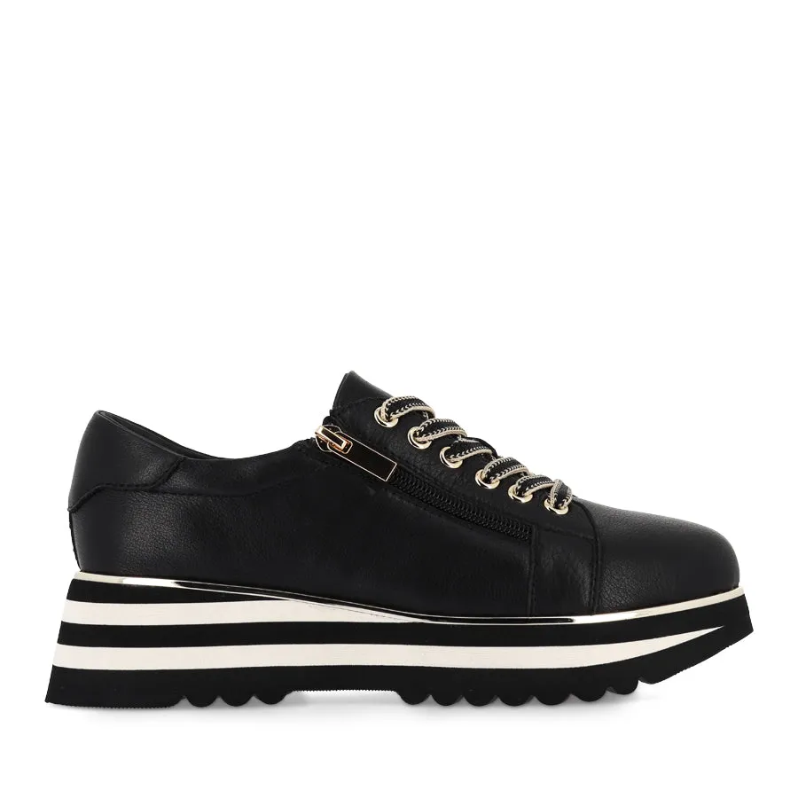 EAMMES - BLACK LEATHER Synthetic