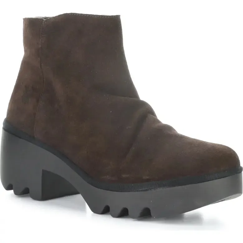 Star Shine FLY LONDON TULP BOOT - CAFE BROWN