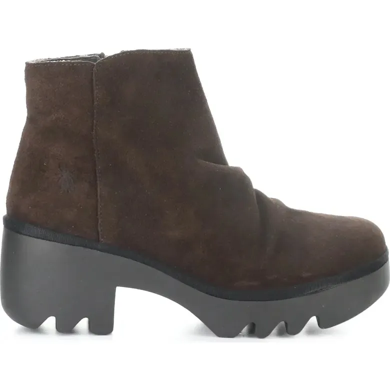 FLY LONDON TULP BOOT - CAFE BROWN Reinforced