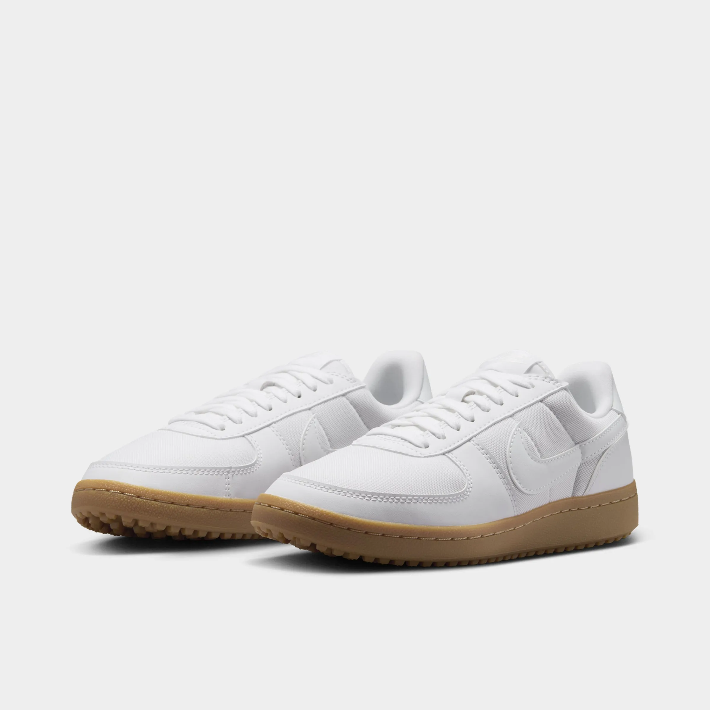 Nike Women's Field General White / Summit White - Light Gum Impact Dispersion Urban Daily