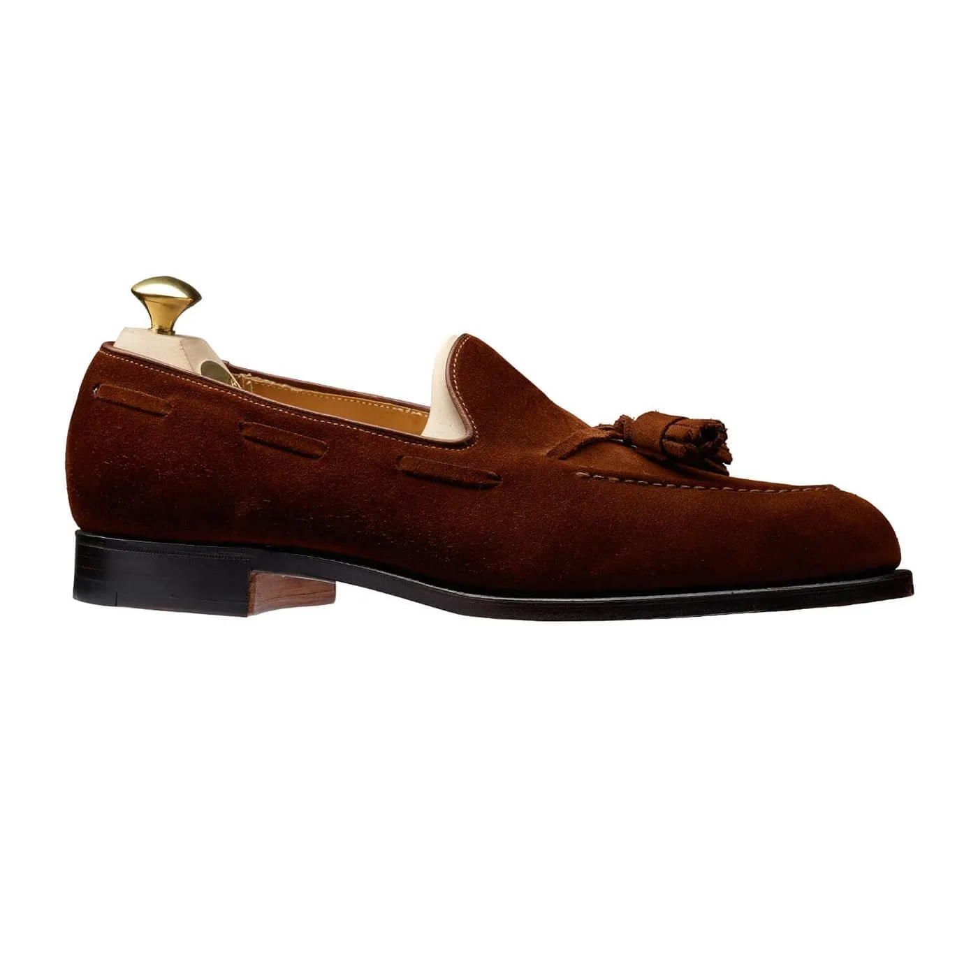 Step Swift Cavendish Polo Brown Calf Suede