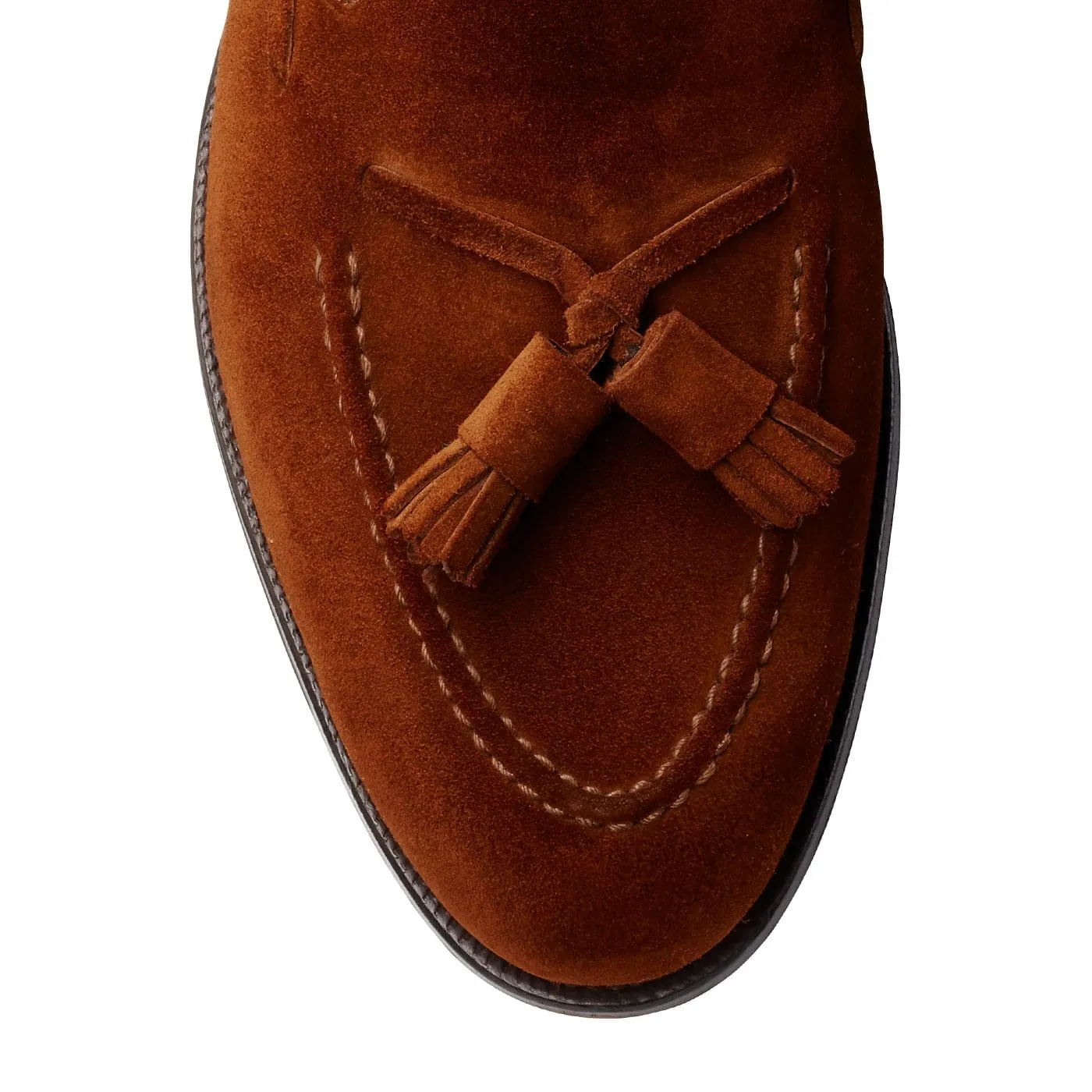 Cavendish Polo Brown Calf Suede Rubber Sole