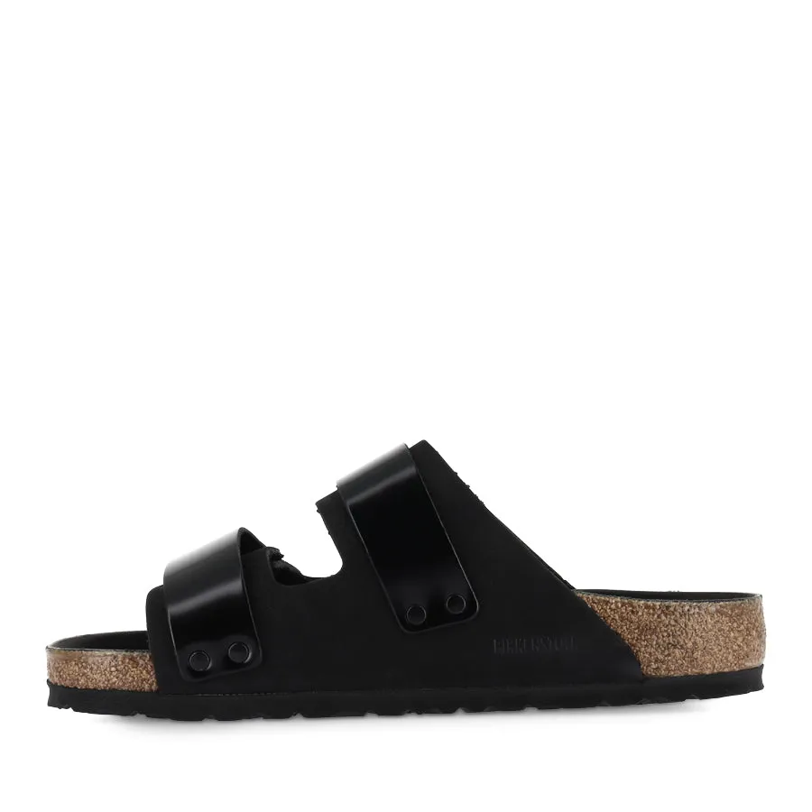 Soft Slides UJI SEMI EXQUISITE - BLACK NUBUCK