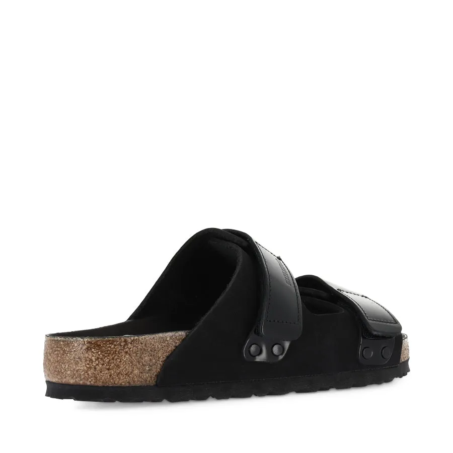UJI SEMI EXQUISITE - BLACK NUBUCK Flat