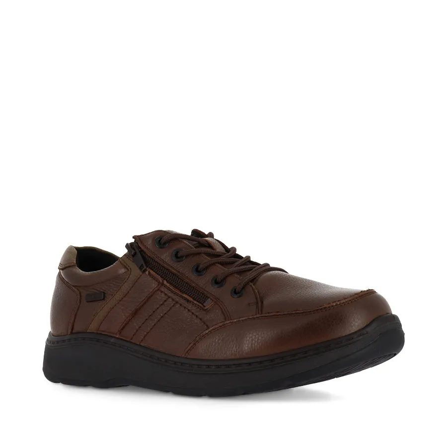 RIVER 9889-2 - COGNAC LEATHER Foldable Design All-around cushioning