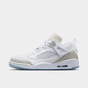 Jordan Spizike Low White / Neutral Grey - Metallic Silver Energy Return Design Mobility Assist Layer
